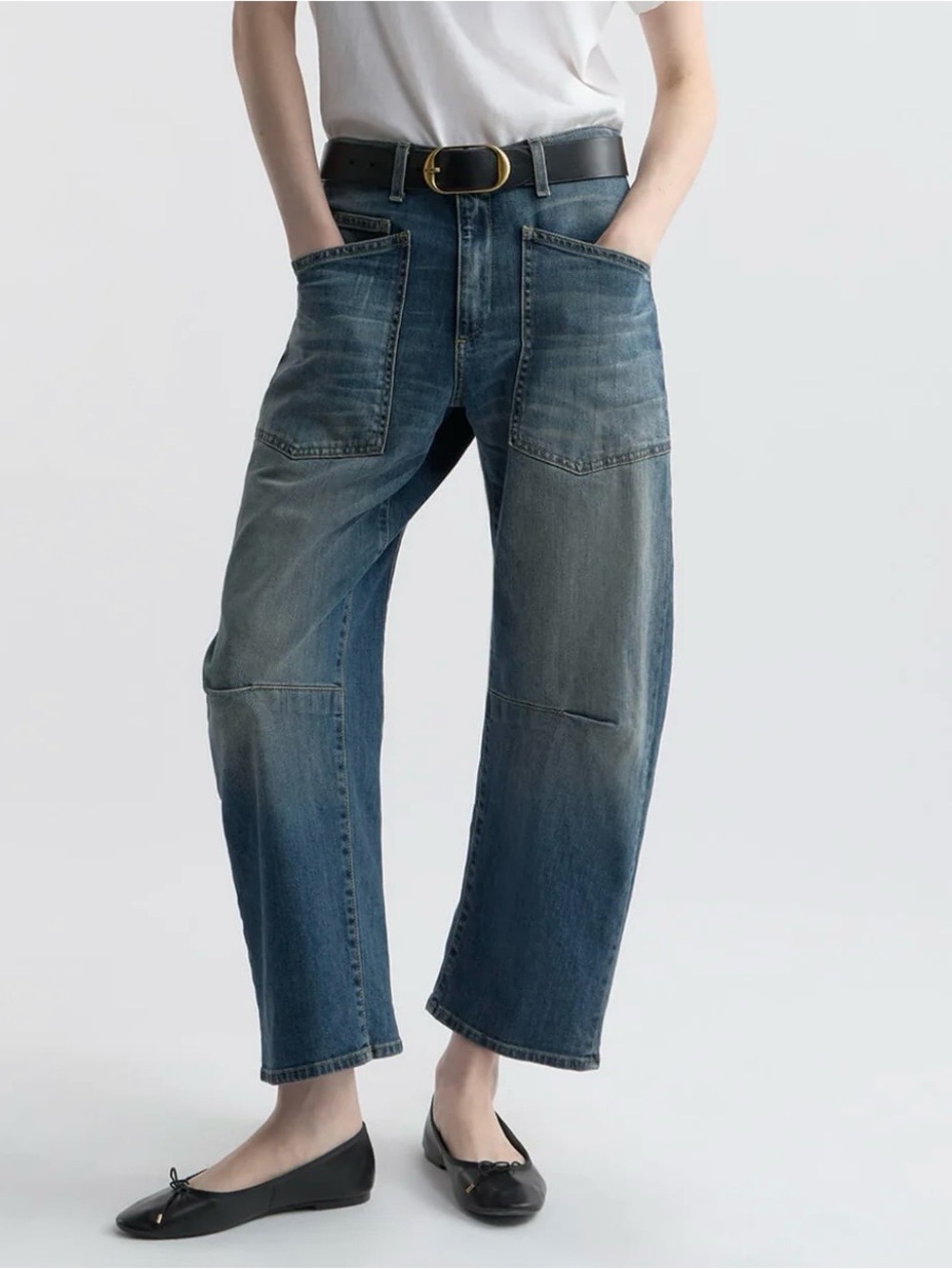 Nili Lotan Shon Jeans in classic wash